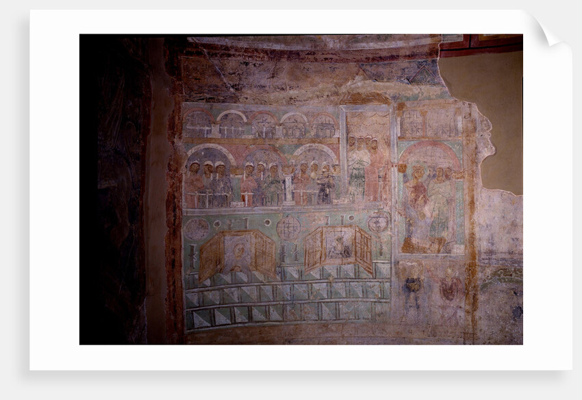 In the Hippodrome, 11th century by Ancient Russian frescos