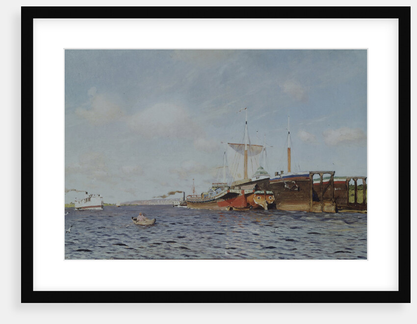 Fresh wind. Volga, 1895 by Isaak Ilyich Levitan