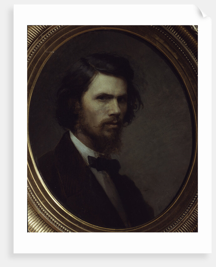 Self-portrait, 1867 by Ivan Nikolayevich Kramskoi