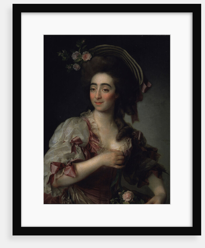 Portrait of the opera singer Anna Davia Bernucci, 1782 by Dmitri Grigorievich Levitsky