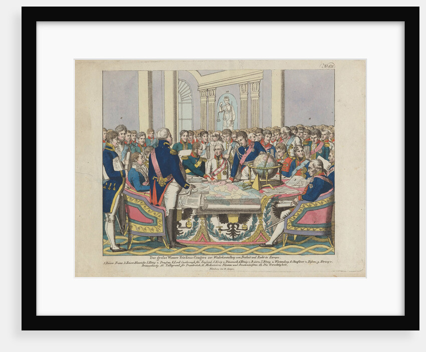 The Congress of Vienna by August Friedrich Andreas Campe