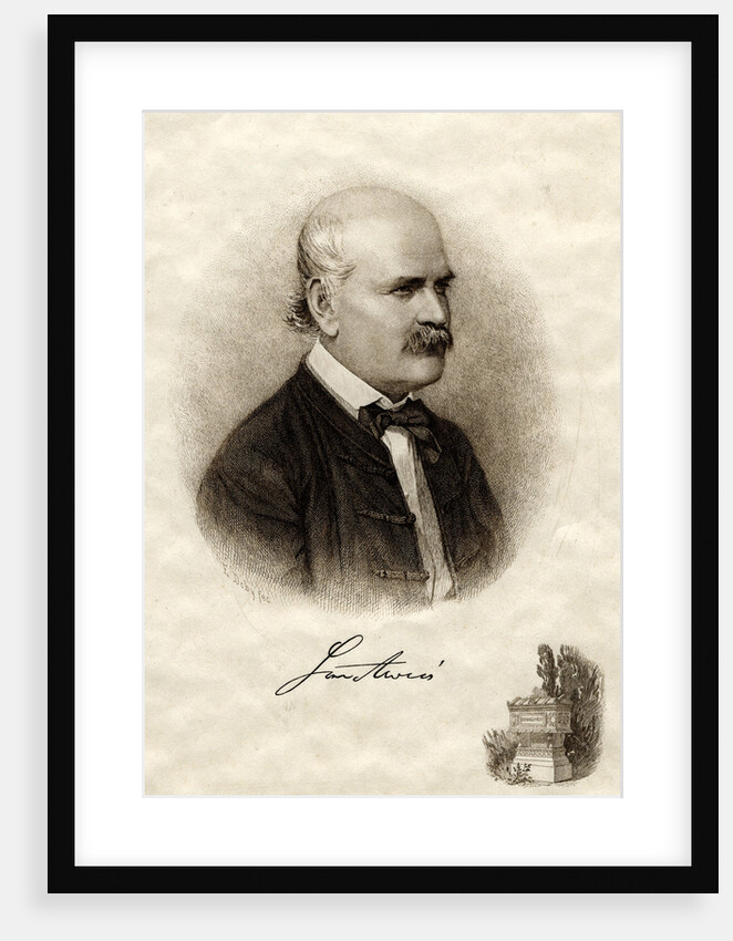 Portrait of Ignaz Philipp Semmelweis by Jenö Eugen Doby