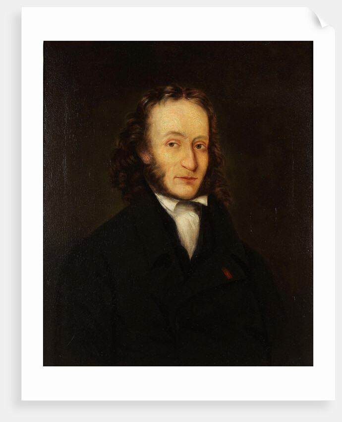 Portrait of Niccolò Paganini, 1836 by John Whittle