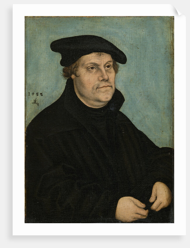 Martin Luther at the Age of 50, 1533 by Lucas Cranach the Elder