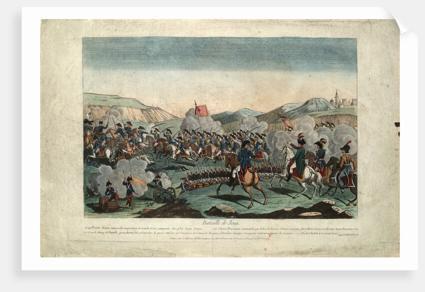 The Battle of Jena, ca 1806 by Anonymous
