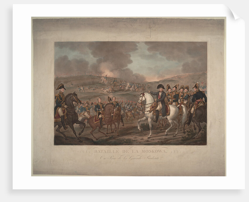 The Battle of Borodino on August 26, 1812, 1825 by Carle Vernet