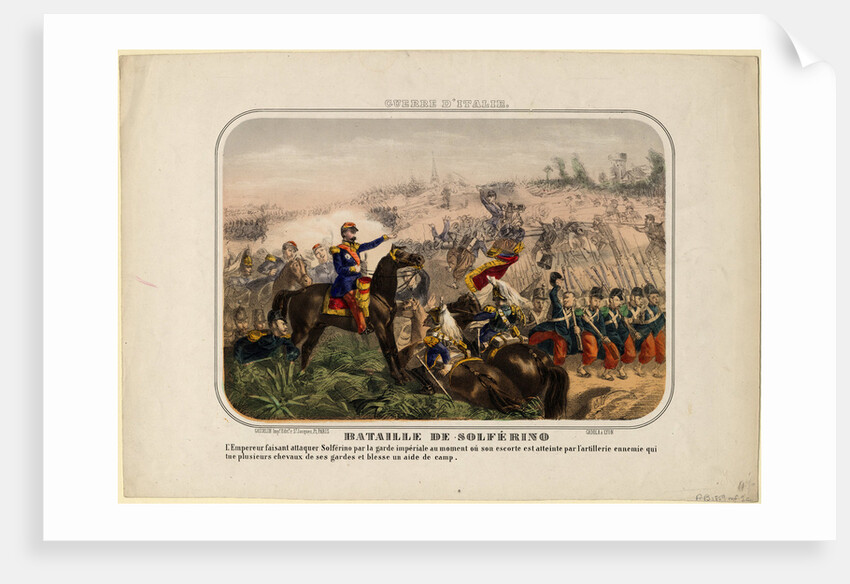 The Battle of Solferino, 1859 by Anonymous