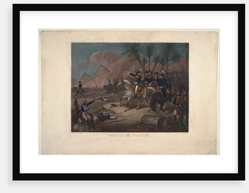 The Battle of the Pyramids, 1800 by Anonymous
