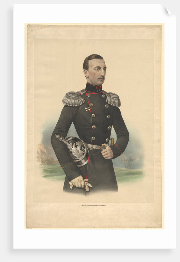 Portrait of Grand Duke Nikolai Nikolayevich of Russia (1831?1891), 1860 by Anonymous