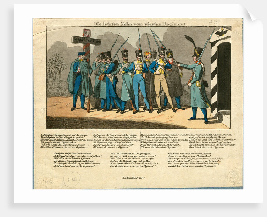 The Last Ten of the 4th Regiment, 1831 by Anonymous