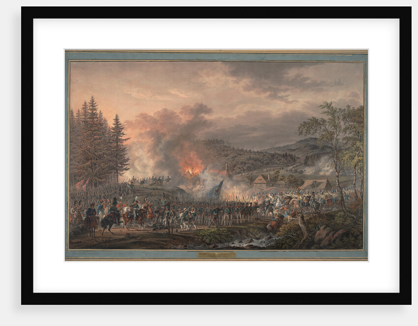 Russian Life-Guards Regiment under command of Count Ostermann-Tolstoy, 1813 by Franz Edler von Habermann