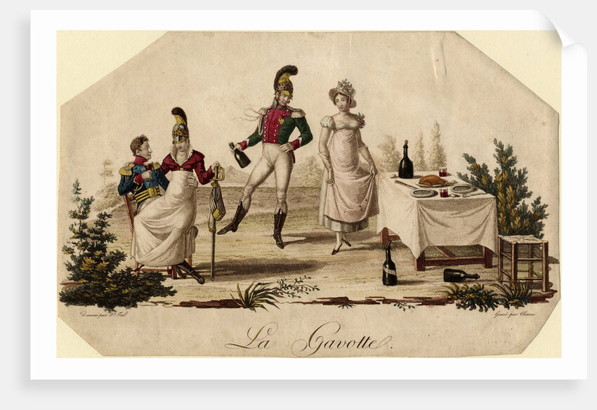 Gavotte, c. 1815 by Meynier Saint-Fal