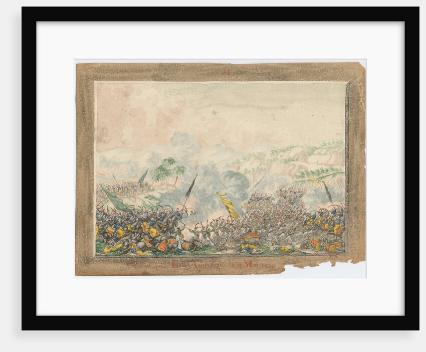 The battle near Provadia on May 1829, 1829 by Anonymous