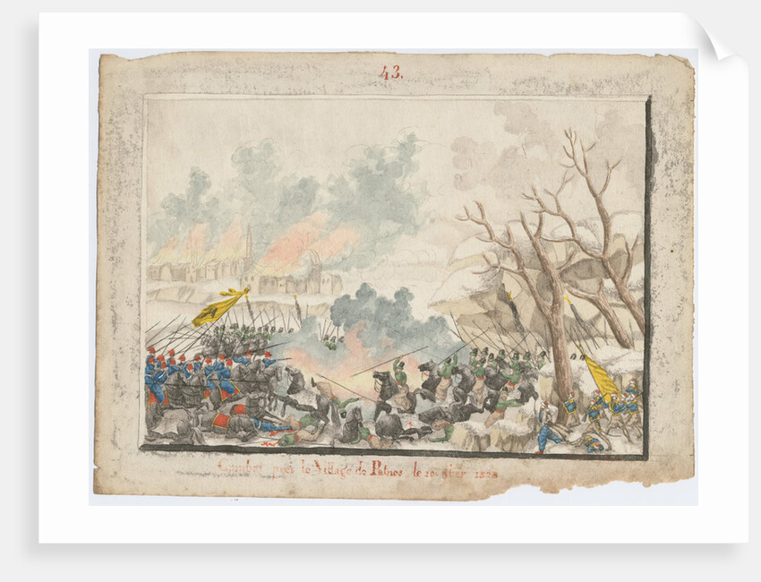 The Battle of Patnos on October 1828, 1829 by Anonymous