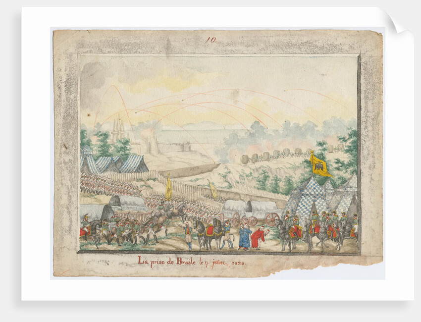 The Capture of the Brailov fortress on June 7, 1828, 1829 by Anonymous