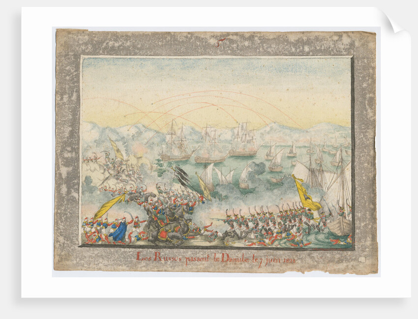 The Russians crossed the Danube in 1828, 1829 by Anonymous