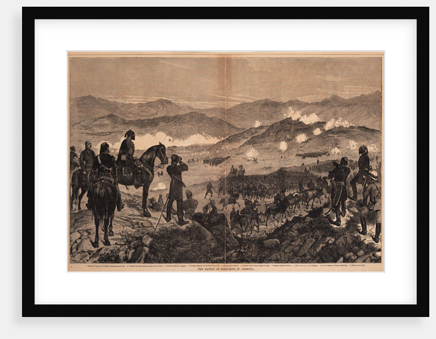The Battle of Kizil-Tepe on June 25, 1877, 1877 by Anonymous