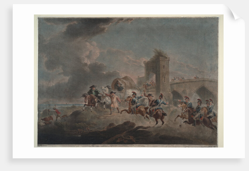 Smugglers attacked, 1795-1798 by Sir Peter Francis Bourgeois