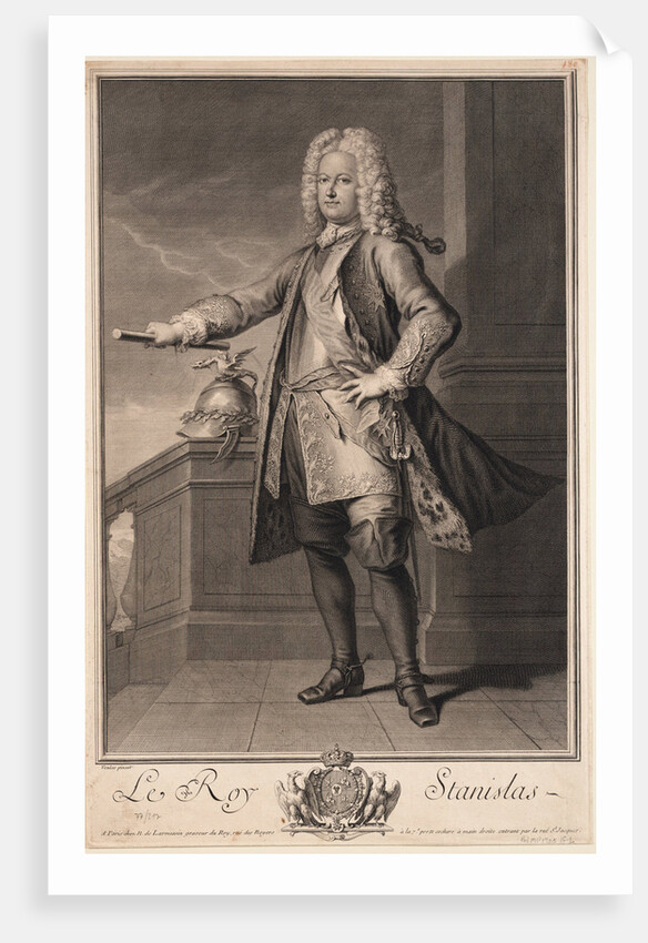 Stanislaw I Leszczynski, King of Poland, 1705 by Jean Baptiste Van Loo