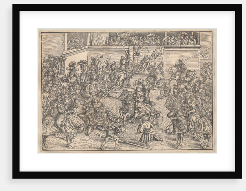 Tournament, 1509 by Lucas Cranach the Elder