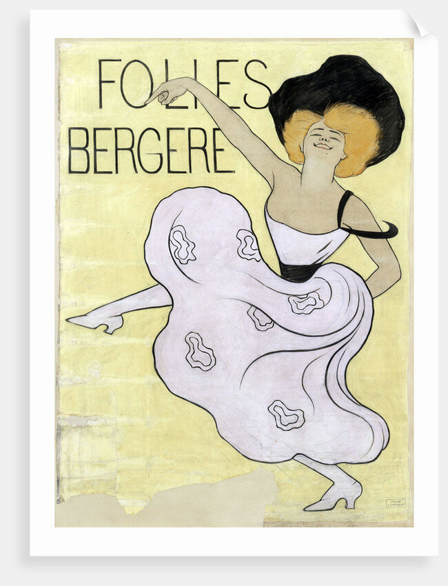 Folies Bergères, 1900 by Leonetto Cappiello
