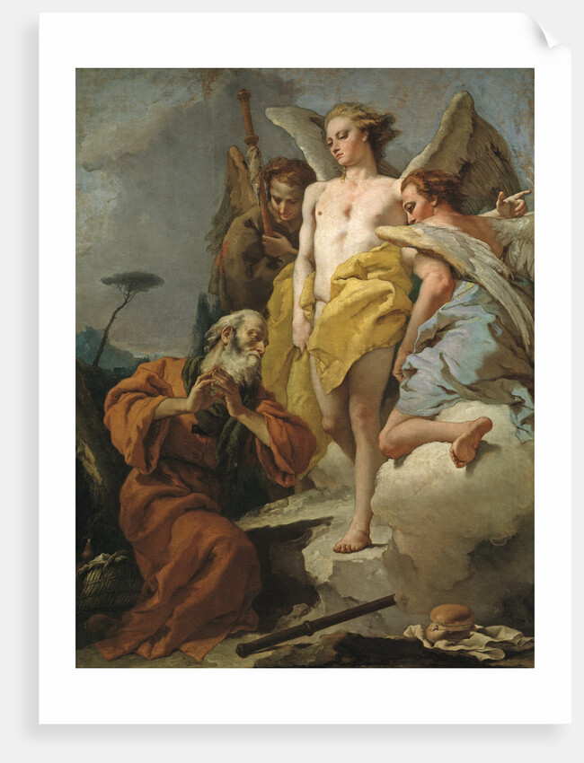 Abraham and the Three Angels, ca 1770 by Giandomenico Tiepolo