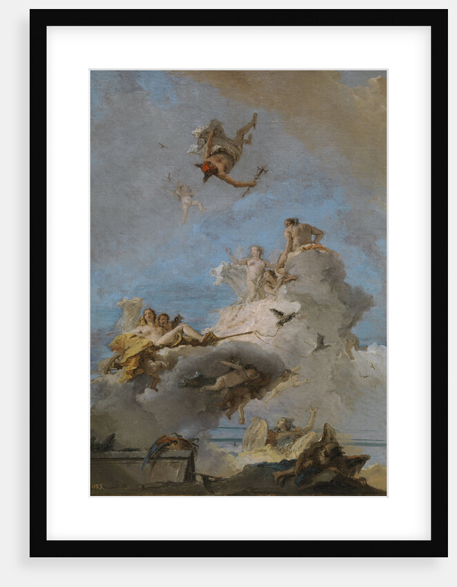 The Triumph of Venus (The Olympus), Between 1762 and 1765 by Giandomenico Tiepolo