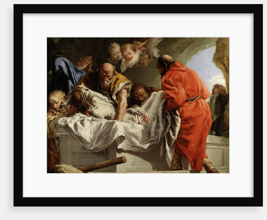 The Entombment of Christ, 1772 by Giandomenico Tiepolo