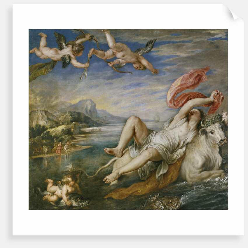 The Rape of Europa (After Titian), 1629 by Pieter Paul Rubens