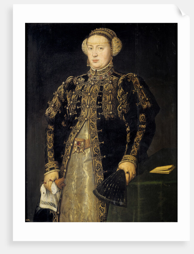 Catherine of Austria, Queen of Portugal, 1552-1553 by Antonis Mor
