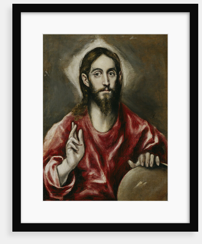 Salvator Mundi (Saviour of the World), 1608-1614 by Dominico El Greco