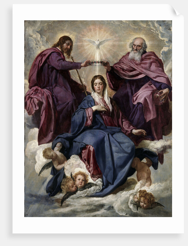 The Coronation of the Virgin, 1635-1636 by Diego Velàzquez