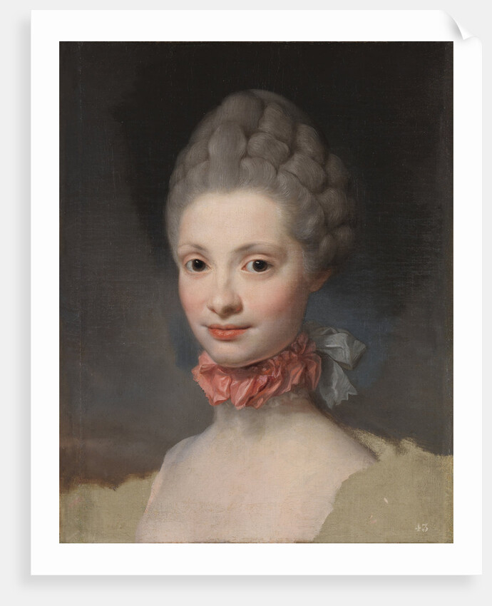 Portrait of Maria Luisa of Parma as Princess of Asturias, 1765 by Anton Raphael Mengs