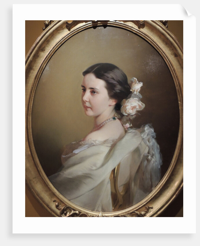 Portrait of Ekaterina Fyodorovna Tyutcheva, Mid 1850s by Ivan Kosmich Makarov