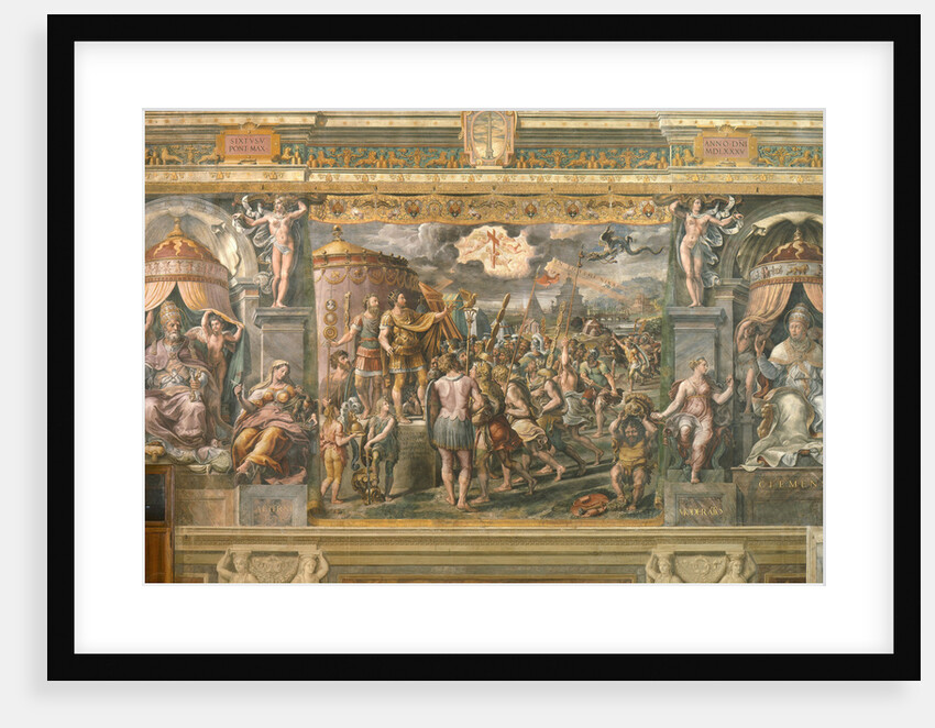 The Apparition of the Cross to the Emperor Constantine, 1517-1524 by Gianfrancesco Penni