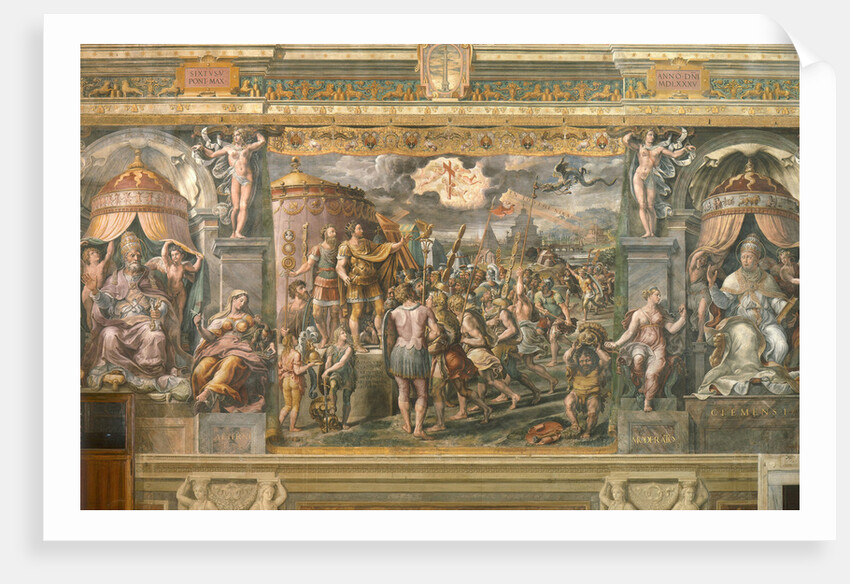 The Apparition of the Cross to the Emperor Constantine, 1517-1524 by Gianfrancesco Penni