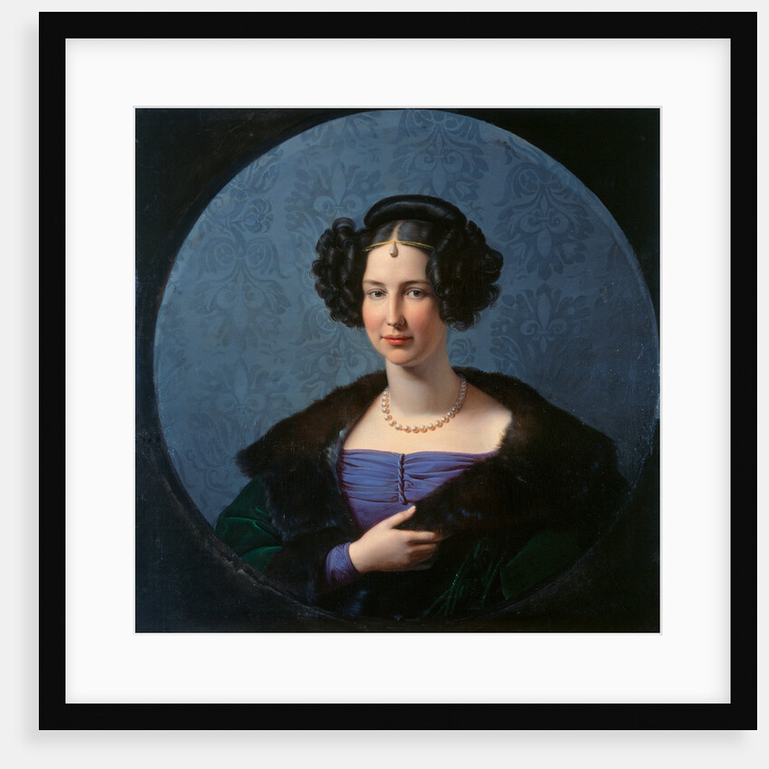 Princess Luise of Anhalt-Bernburg, c. 1840 by Friedrich Wilhelm von Schadow