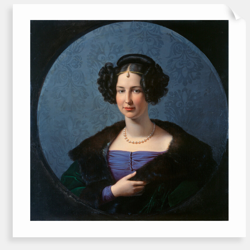 Princess Luise of Anhalt-Bernburg, c. 1840 by Friedrich Wilhelm von Schadow