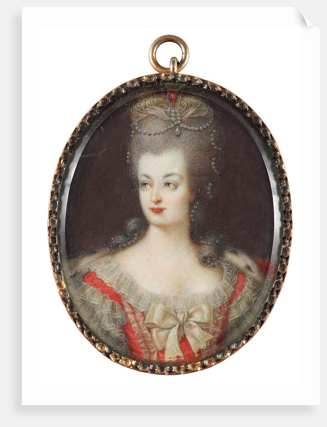 Portrait of Queen Marie Antoinette of France, Mid of the 18th cen by Anonymous