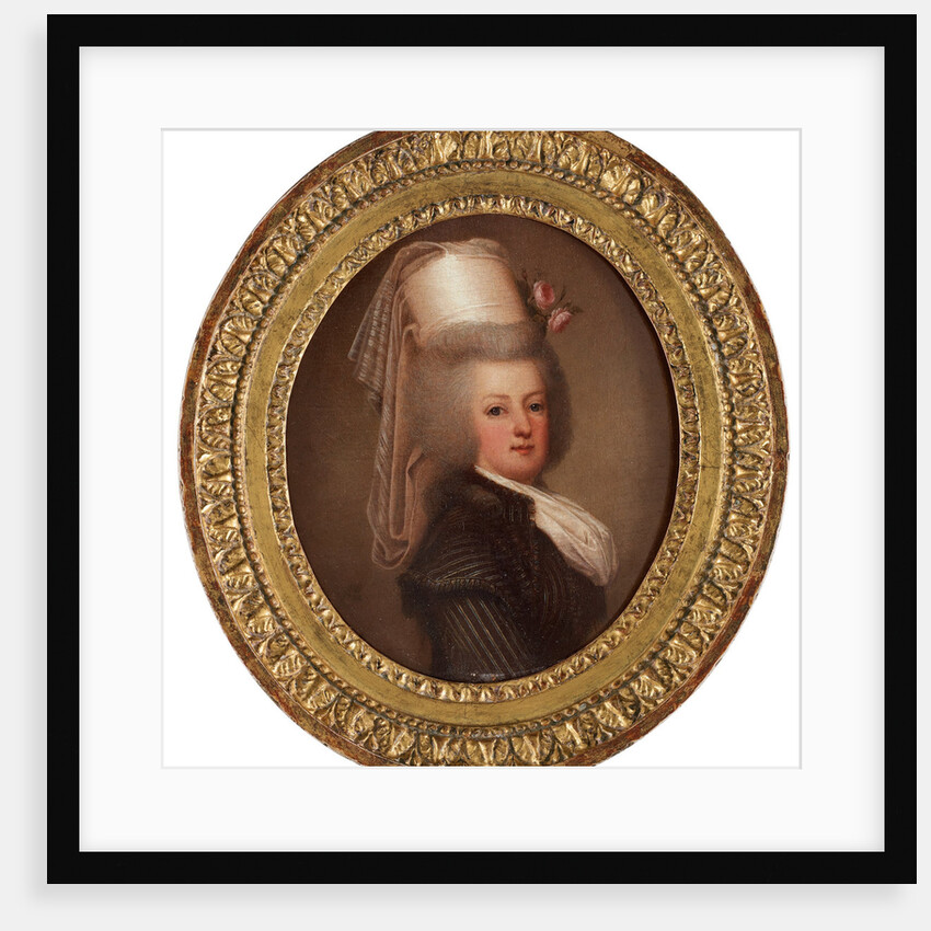 Portrait of Queen Marie Antoinette of France, 1789 by Adolf Ulrik Wertmüller