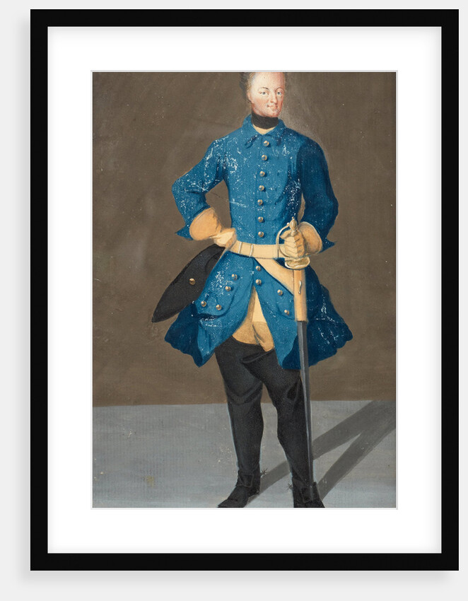 Portrait of the King Charles XII of Sweden, 1710s by Anonymous