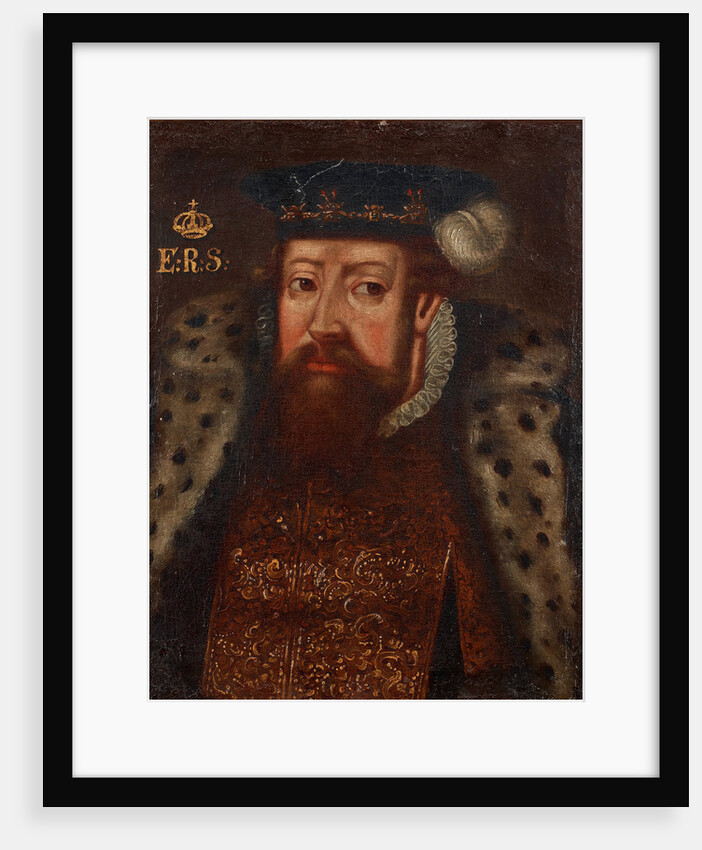 Portrait of the King Eric XIV of Sweden, um 1700 by Anonymous