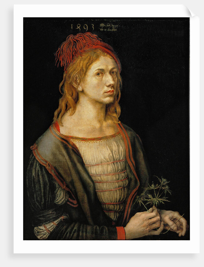 Self-Portrait, 1493 by Albrecht Dürer