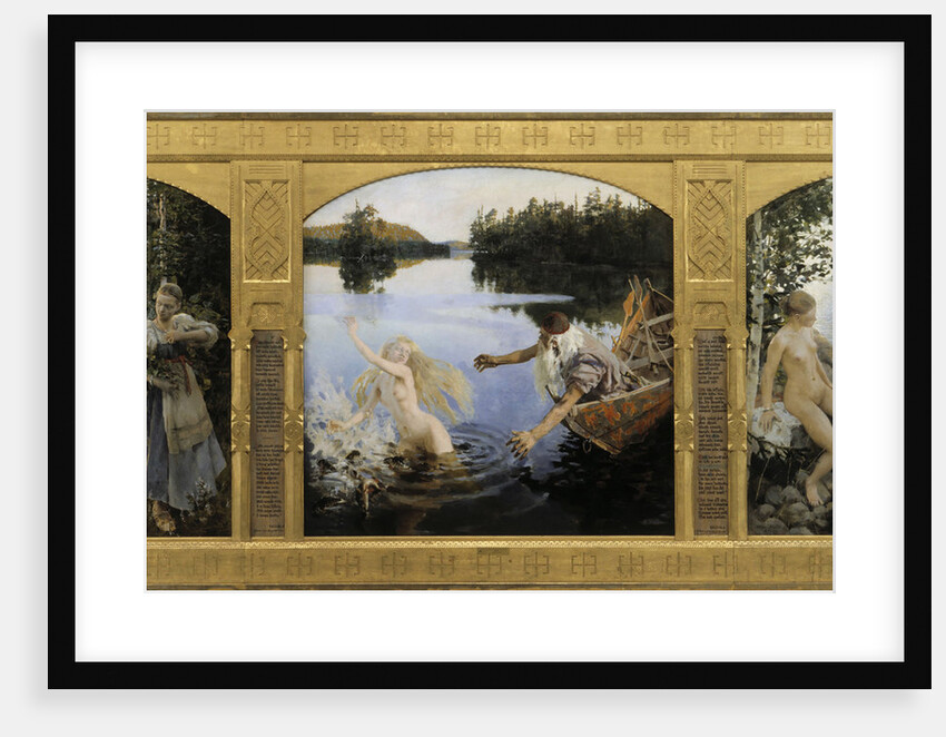 The Aino Triptych, 1891 by Akseli Gallen-Kallela
