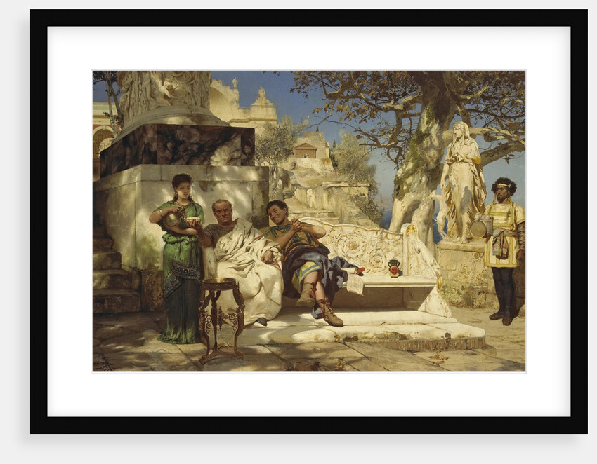 The patricians siesta, 1881 by Henryk Siemiradzki