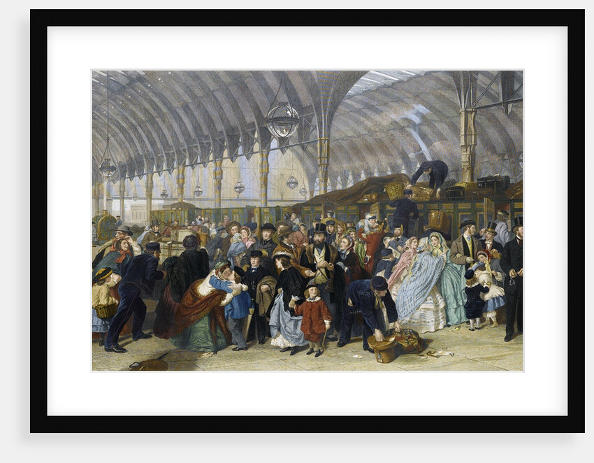 The Railway Station, 1866 by William Powell Frith