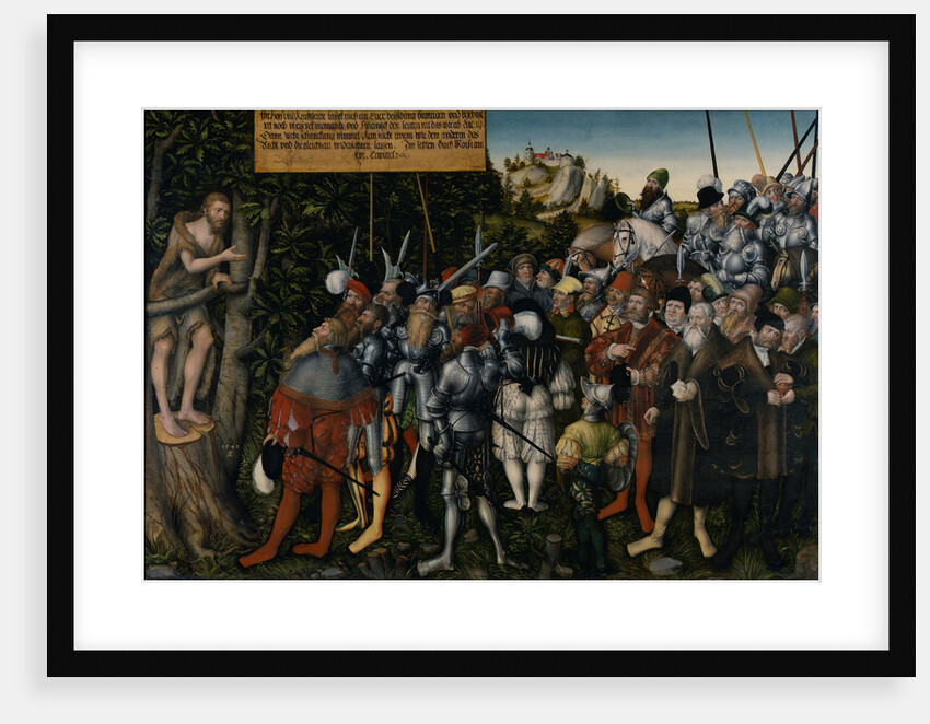 The Sermon of John the Baptist, 1549 by Lucas Cranach the Younger