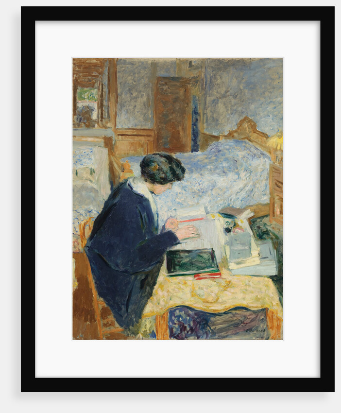 Lucy Hessel Reading, 1913 by Édouard Vuillard