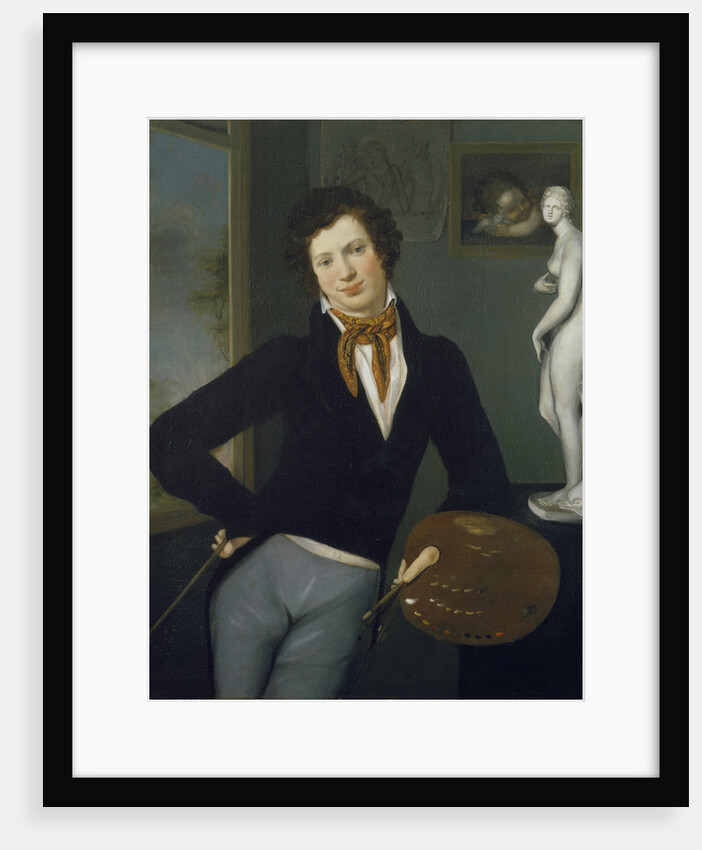 Self-Portrait, 1815-1816 by Moritz Daniel Oppenheim
