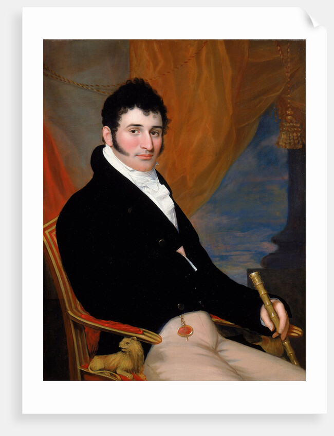 Portrait of Solomon Isaacs, ca 1813 by John Wesley Jarvis